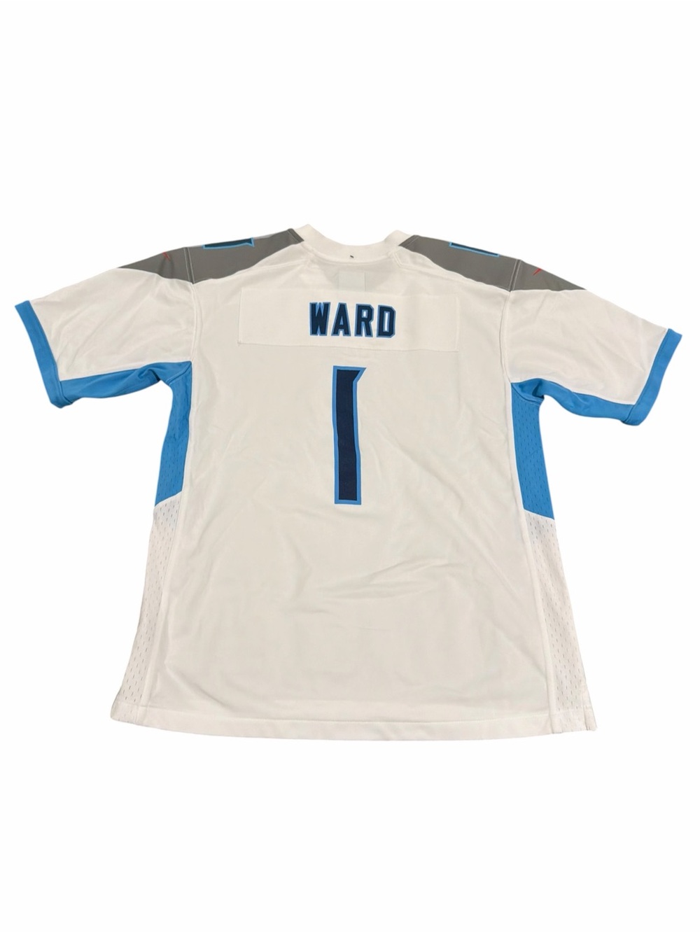 NWT Nike Youth Cameron Ward Tennessee Titans White NFL Jersey Size Large